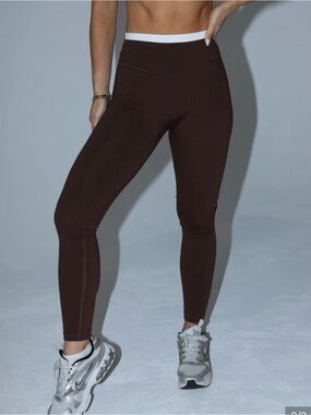 Liason the label High-Waist Brown Leggings - Comfortable Everyday Fit